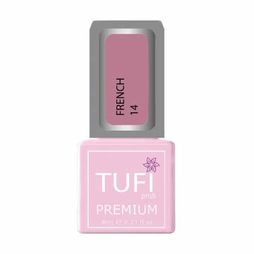 Гель-лак для ногтей Tufi profi Premium French 14 Чайная роза, 8 мл Гель-лак для ногтей Tufi profi Premium French 14 Чайная роза, 8 мл