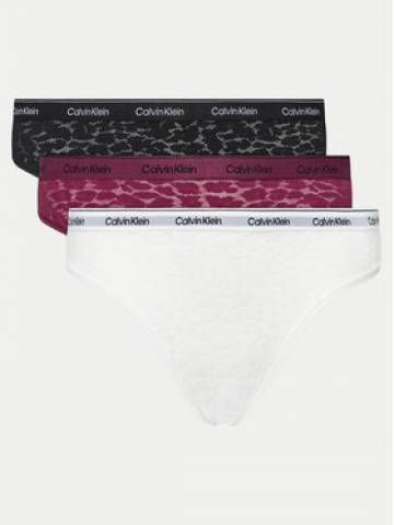 Calvin Klein Underwear Набір з 3 пар бразилійських трусів 000QD5225E Кольоровий Calvin Klein Underwear Набір з 3 пар бразилійських трусів 000QD5225E Кольоровий