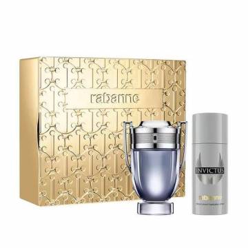 Парфюмированный набор мужской Rabanne Invictus Set (туалетная вода, 100 мл + дезодорант-спрей, 150 мл) Парфюмированный набор мужской Rabanne Invictus Set (туалетная вода, 100 мл + дезодорант-спрей, 150 мл)