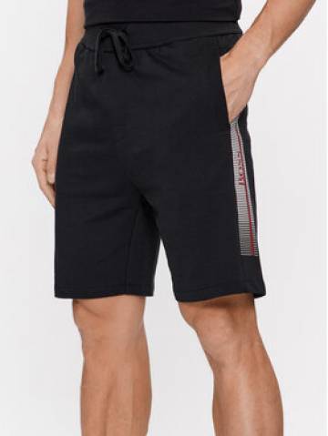 Boss Спортивні шорти Authentic 50449962 Чорний Regular Fit Boss Спортивні шорти Authentic 50449962 Чорний Regular Fit