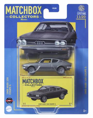 Автомодель Matchbox Collectors 1969 Audi 100 coupe S (GBJ48/HVW06)