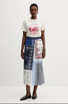 Хлопковая футболка Weekend Max Mara CLOWN