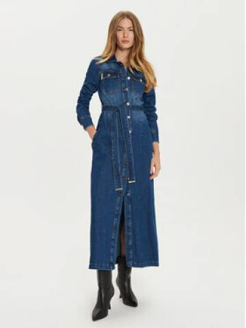 Babylon Джинсова сукня EBJ008 Голубий Regular Fit Babylon Джинсова сукня EBJ008 Голубий Regular Fit