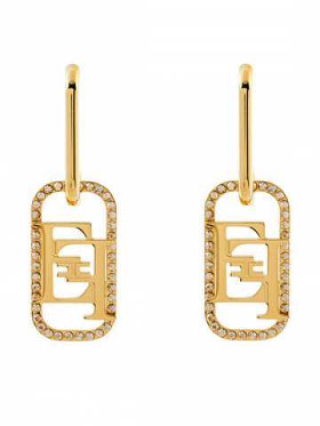 Elisabetta Franchi Сережки OR-04-K47E2-V210 Золотий Elisabetta Franchi Сережки OR-04-K47E2-V210 Золотий