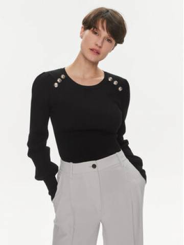 Morgan Светр 241-MSUCCES Чорний Slim Fit Morgan Светр 241-MSUCCES Чорний Slim Fit