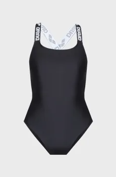Женский черный купальник ELASTIC SOLID SWIMSUIT Черный XL Arena 009393-500