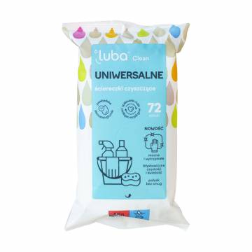 Универсальные влажные салфетки для уборки Luba Clean, 72 шт Универсальные влажные салфетки для уборки Luba Clean, 72 шт