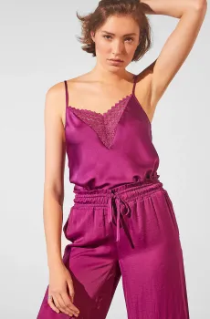 Женский малиновый топ VOYAGE Малиновый S Etam 6528123