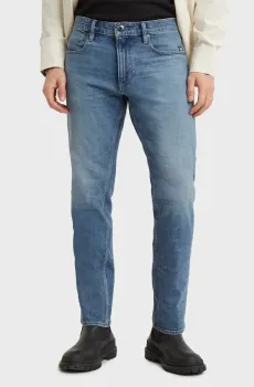 Мужские синие джинсы Mosa Straight Синий 33-34 G-Star RAW D23692,D503