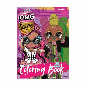 Книжка-раскраска Ideyka L.O.L O.M.G. Queens2, 21*29 см (LCB15) Книжка-раскраска Ideyka L.O.L O.M.G. Queens2, 21*29 см (LCB15)
