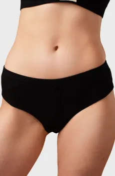 Женские черные трусики Черный XL brabrabra SLZ25302003