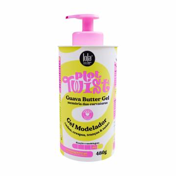 Батер-гель Lola From Rio Plot Twist Guava Butter Gel для моделирования завитков волос, 480 г Батер-гель Lola From Rio Plot Twist Guava Butter Gel для моделирования завитков волос, 480 г