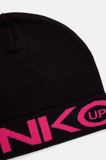 Детская шапка Pinko Up цвет чёрный из тонкого трикотажа F4PIJGHT219