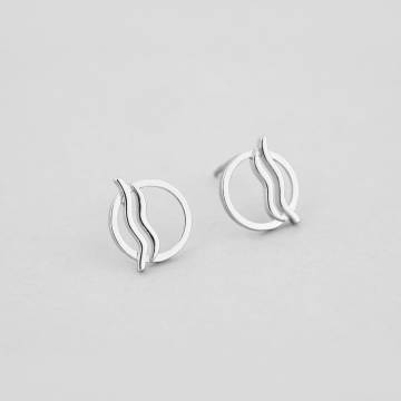Серебряные серьги Minimal 20387-50р Серебряные серьги Minimal 20387-50р
