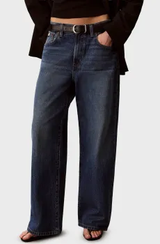 Женские синие джинсы SHORE ROAD Синий 25-RG Calvin Klein Jeans LV047G928G