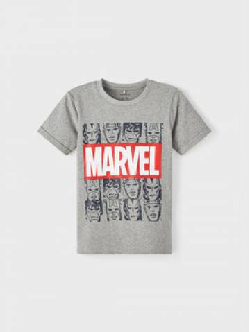 NAME IT Футболка MARVEL 13215747 Сірий Regular Fit