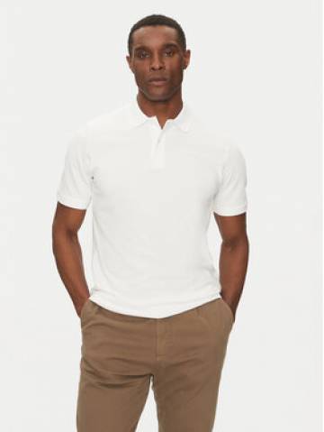 Selected Homme Поло 16095851 Білий Slim Fit Selected Homme Поло 16095851 Білий Slim Fit