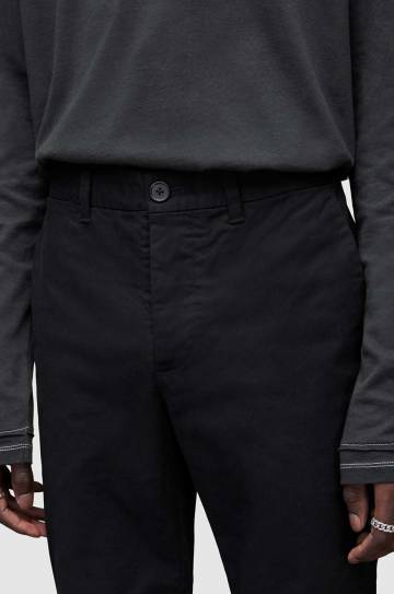 Брюки AllSaints мужские цвет бордовый фасон chinos Брюки AllSaints мужские цвет бордовый фасон chinos