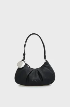 Женская черная сумка ENGRAVED HW SMALL Черный ONESIZE Calvin Klein LV04F3554G
