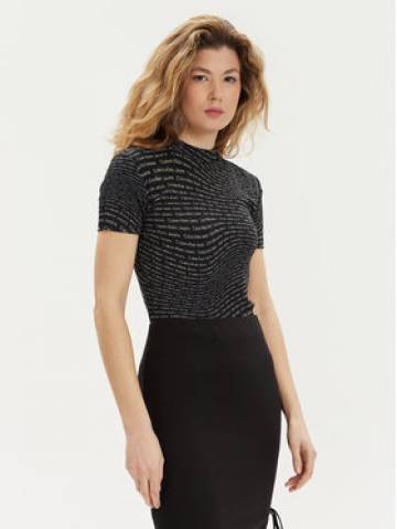 Calvin Klein Jeans Футболка J20J223169 Чорний Slim Fit Calvin Klein Jeans Футболка J20J223169 Чорний Slim Fit