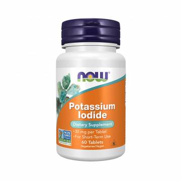 Йодид калия NOW Foods NOW Foods Potassium Iodide 30 мг, 60 таблеток Йодид калия NOW Foods NOW Foods Potassium Iodide 30 мг, 60 таблеток