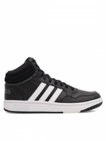 adidas Снікерcи HOOPS MID 3.0 K GW0402 Чорний adidas Снікерcи HOOPS MID 3.0 K GW0402 Чорний