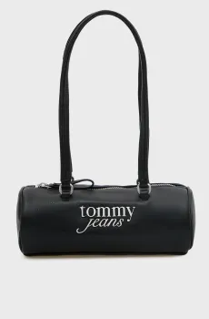 Женская черная сумка BOLD SCRIPT Черный ONESIZE Tommy Jeans AW0AW19055