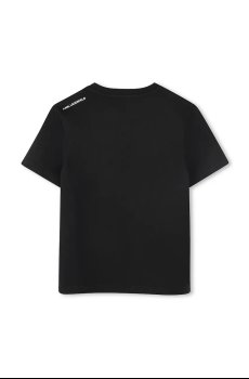 Детская хлопковая футболка Karl Lagerfeld