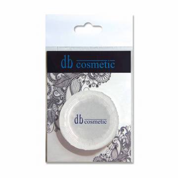 Подушечка для пудры db Cosmetic 976 Круг, белая Подушечка для пудры db Cosmetic 976 Круг, белая
