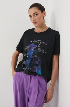 Хлопковая футболка Medicine