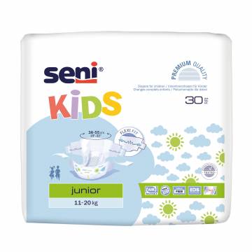 Подгузники Seni Kids Junior (11-20 кг), 30 шт Подгузники Seni Kids Junior (11-20 кг), 30 шт