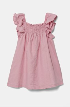 Детское льняное платье United Colors of Benetton