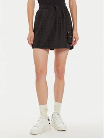 Guess Cпідниця-міні V4BD00 WGLW2 Чорний Regular Fit Guess Cпідниця-міні V4BD00 WGLW2 Чорний Regular Fit