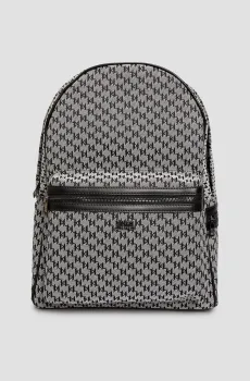 Мужской серый рюкзак с узором Серый ONESIZE Karl Lagerfeld 534115.805908;990