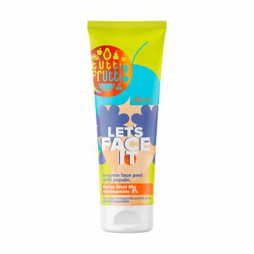 Энзимный пилинг для лица Farmona Tutti Frutti Lets Face It Enzyme Face Feel с папаином и ниацинамидом, 100 мл Энзимный пилинг для лица Farmona Tutti Frutti Lets Face It Enzyme Face Feel с папаином и ниацинамидом, 100 мл