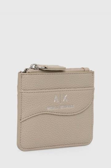 Чехол на карты Armani Exchange цвет бежевый 948539 CC783 Чехол на карты Armani Exchange цвет бежевый 948539 CC783