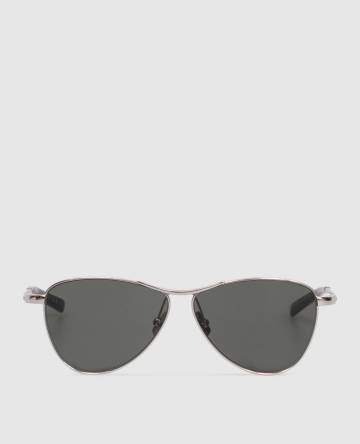 Серебристые очки 831 VESPER