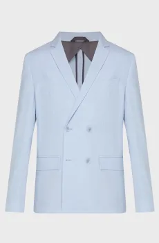 Мужской голубой пиджак DB BLAZER Голубой L Calvin Klein K10K112649