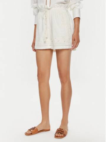 TWINSET Шорти з тканини 241TT2011 Білий Regular Fit TWINSET Шорти з тканини 241TT2011 Білий Regular Fit