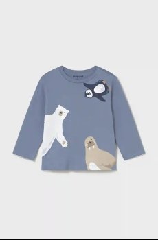 Хлопковый детский лонгслив Mayoral