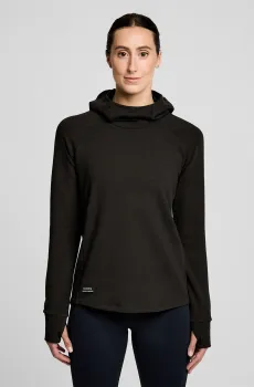 Женское черное худи TRIUMPH Черный XS Saucony 800462-BK