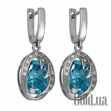 Серьги с подвесками Silvex925 Серьги с подвесками Silvex925