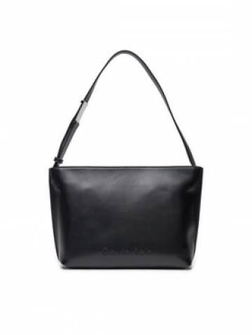 Calvin Klein Сумка Embossed Logo Medium K60K612570 Чорний Calvin Klein Сумка Embossed Logo Medium K60K612570 Чорний