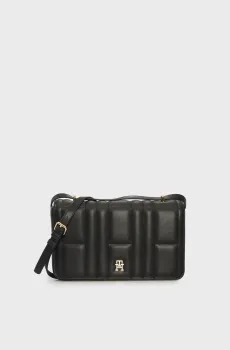 Женская черная сумка FEMININE Черный ONESIZE Tommy Hilfiger AW0AW17454