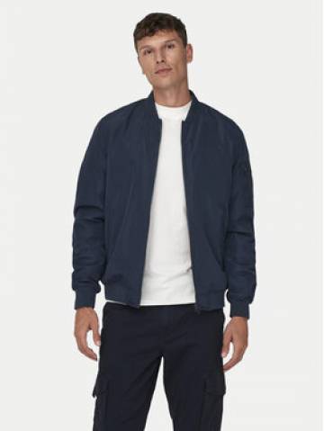Only & Sons Куртка бомбер Joshua 22023287 Cиній Regular Fit Only & Sons Куртка бомбер Joshua 22023287 Cиній Regular Fit