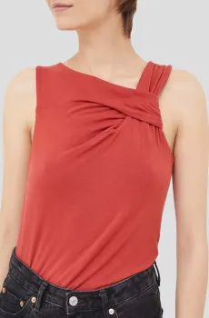 Женский красный топ Красный L DKNY P3EH8SJS