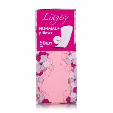Прокладки ежедневные Lingery Normal + Pillows, 50 шт Прокладки ежедневные Lingery Normal + Pillows, 50 шт