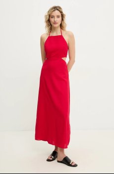 Платье с примесью шелка Answear.LAB