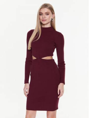 Guess Трикотажна сукня Jamia W3RK26 Z2YN2 Бордовий Slim Fit Guess Трикотажна сукня Jamia W3RK26 Z2YN2 Бордовий Slim Fit