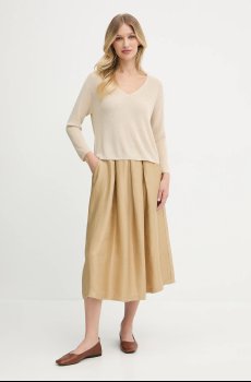 Юбка из смесового льна La Petite Française JOSEPHINE